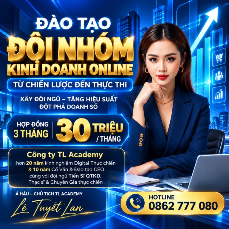 Đào tạo đội nhóm kinh doanh online