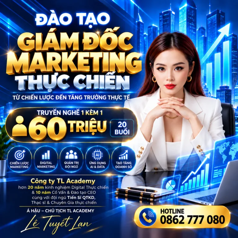 Đào tạo giám đốc Marketing thực chiến