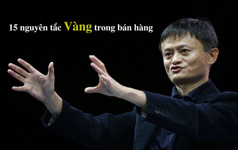 Quy tắc bán hàng của Jack Ma
