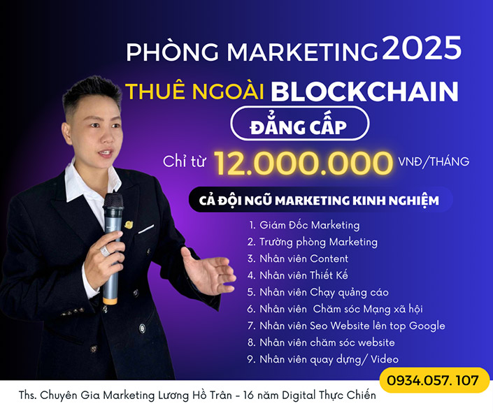 Marketing thuê ngoài Blockchain và Crypto