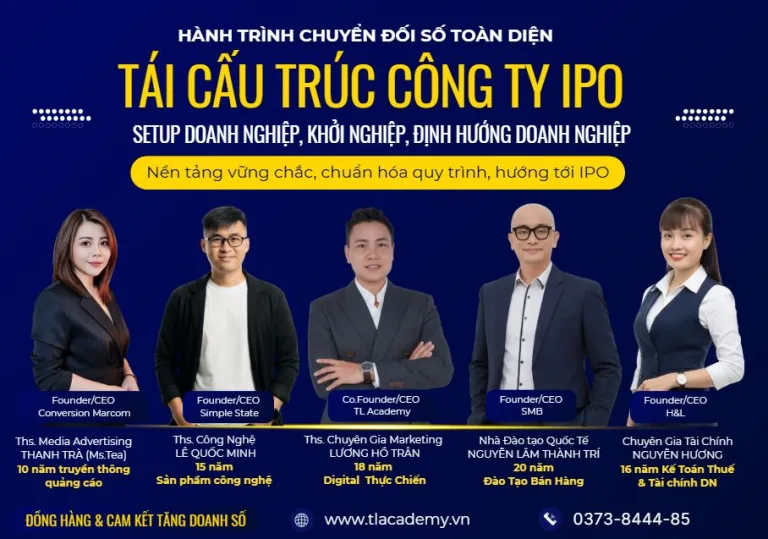 Tái cấu trúc công ty lên IPO