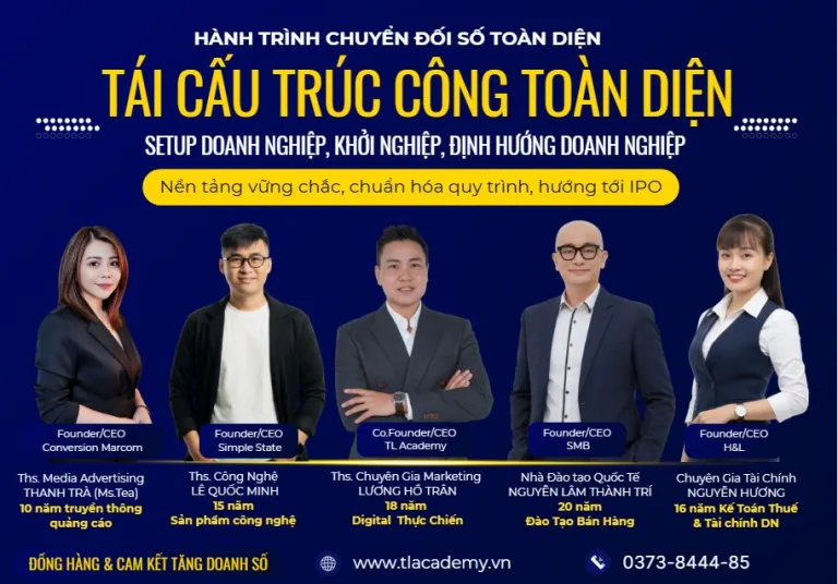 Tái cấu trúc toàn diện công ty