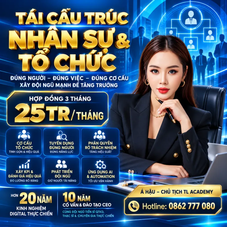 Tái cấu trúc Nhân sự & Tổ chức